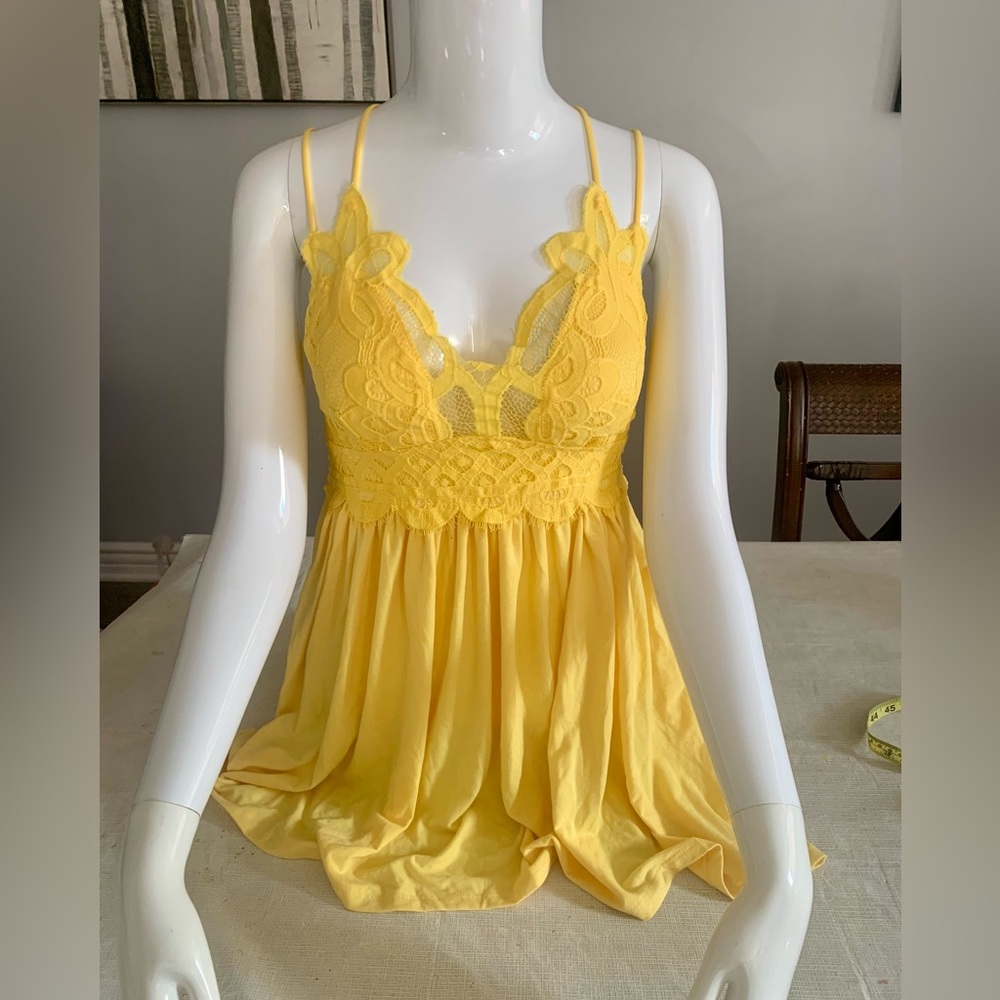 Sunny Yellow Textured mini dress